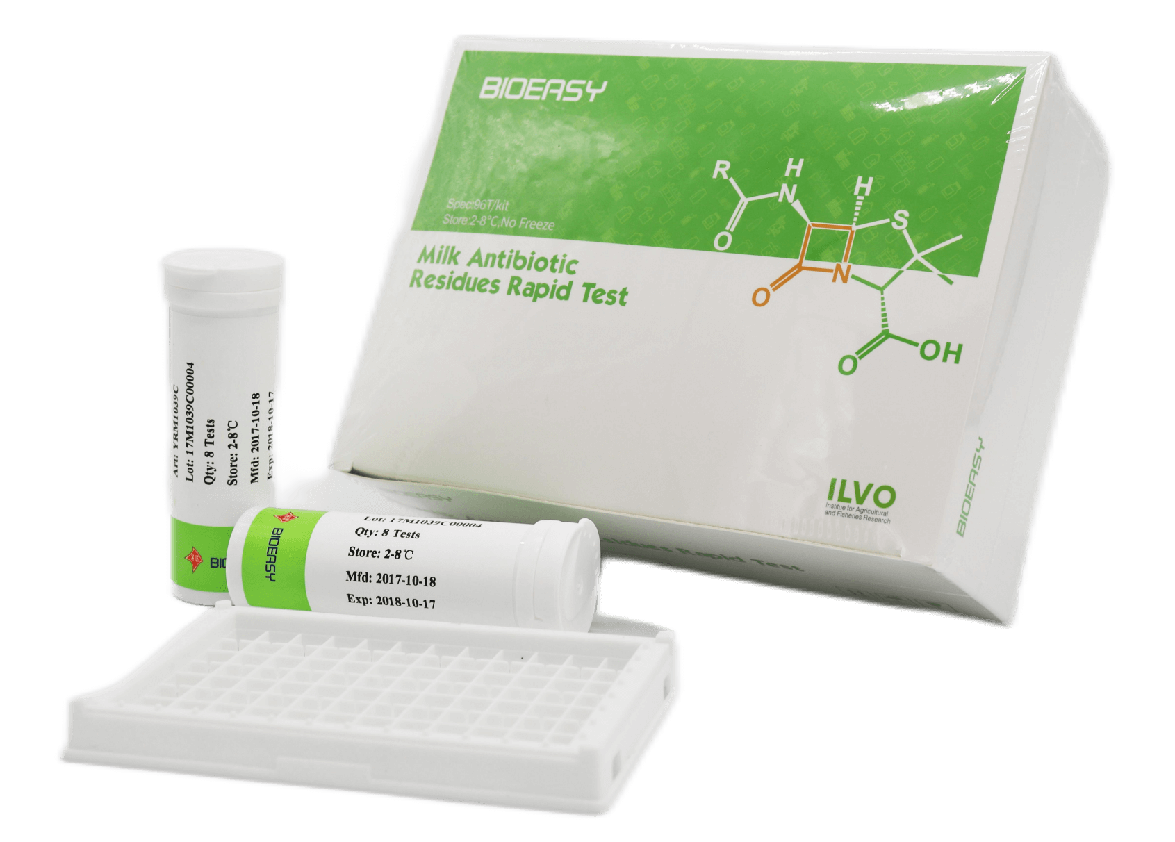 Beta-lactams+Tetracyclines Rapid Test for Milk