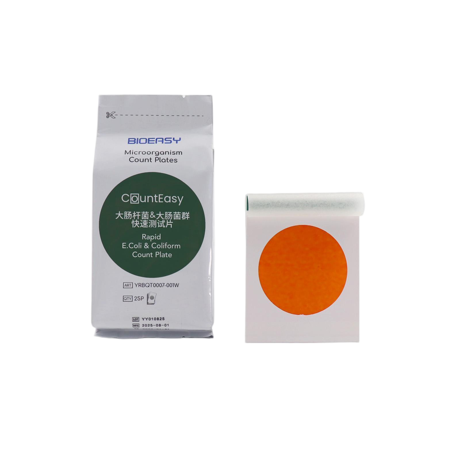 CountEasy Rapid E.coli & Coliform (REC) Count Plate