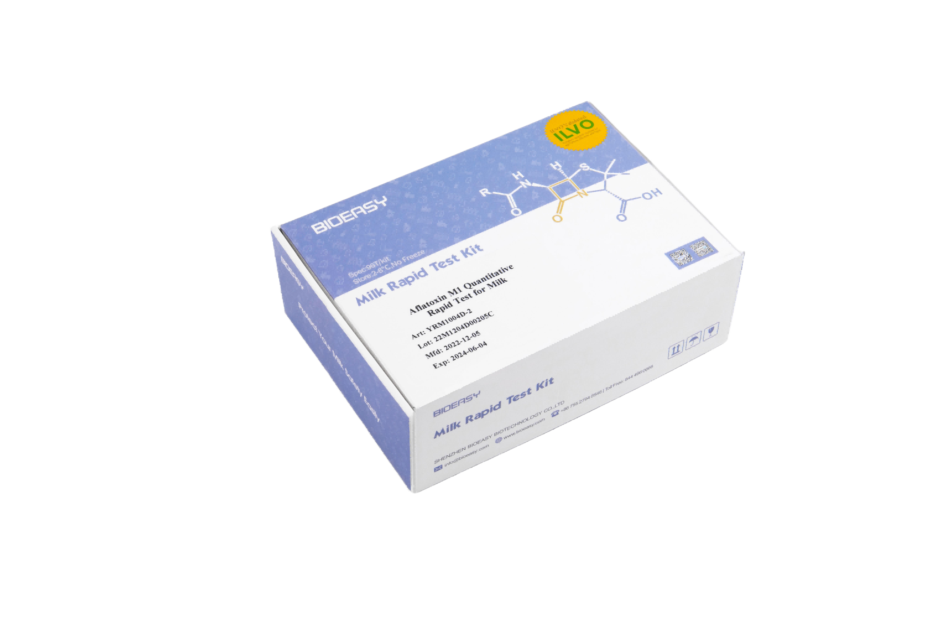 Aflatoxin M1 Test, Milk Rapid Test, Mycotoxin Detection, Colloidal Gold ...