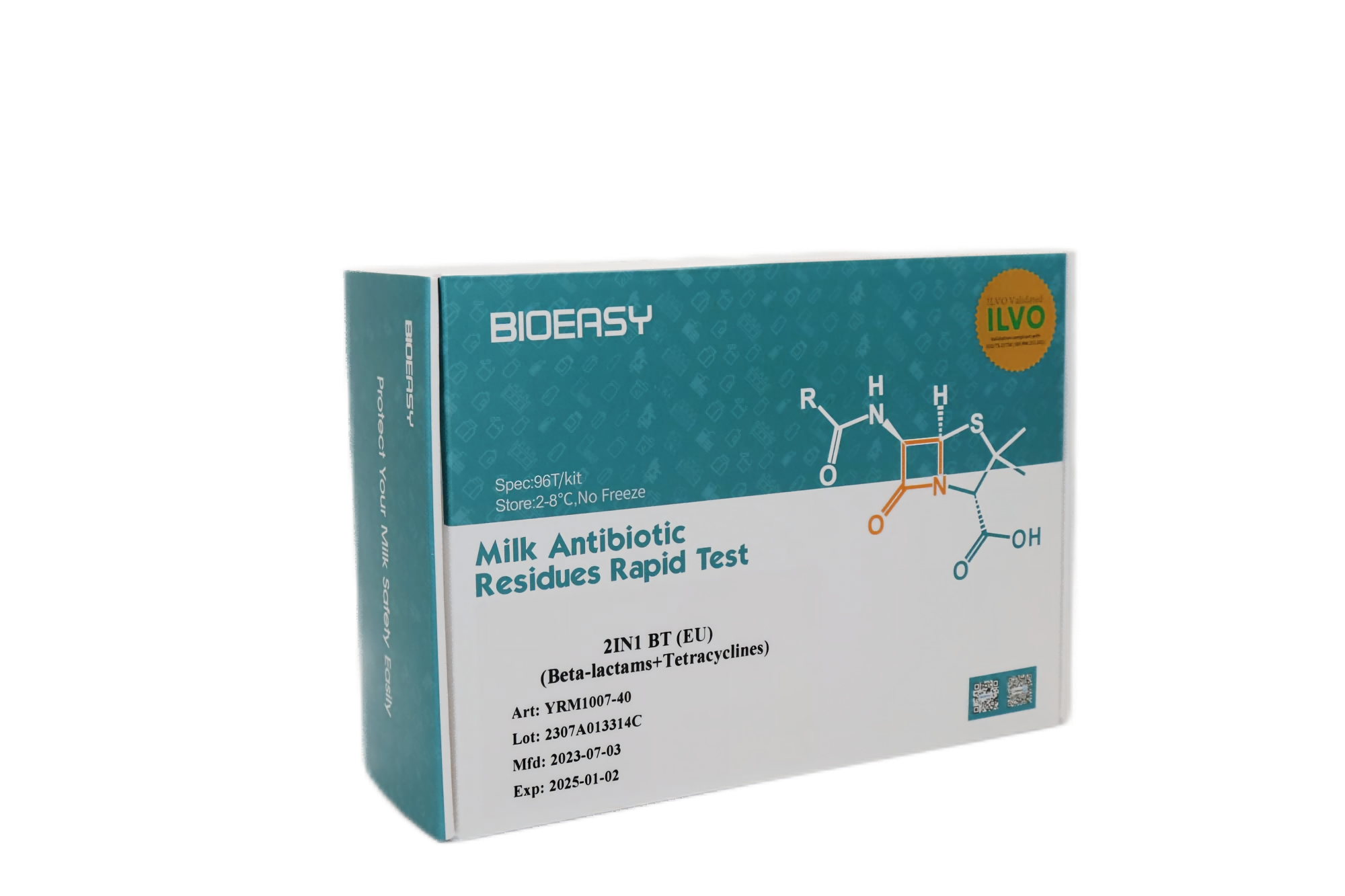 Beta-lactams+Cefalexin+Tetracyclines Rapid Test for Milk